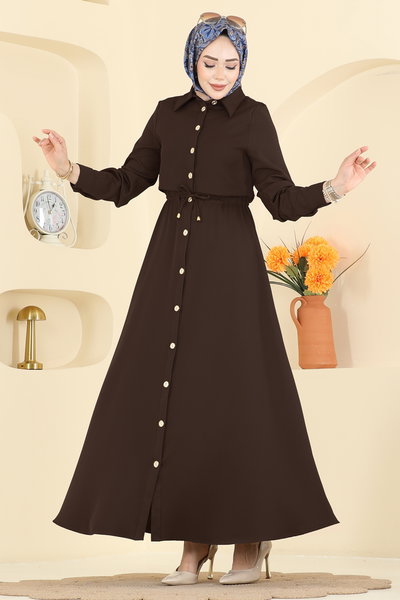 B.L.U. - Dress 3327BLU797-MS Bitter Brown - 425259