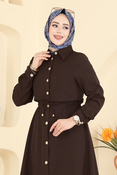 B.L.U. - Dress 3327BLU797-MS Bitter Brown - 425260