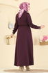 Dress 3327BLU797-MS Damson - Thumbnail