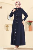 B.L.U. - Dress 3327BLU797-MS Navy Blue
