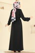 الفستان أسود 332ASN888-MS - Thumbnail