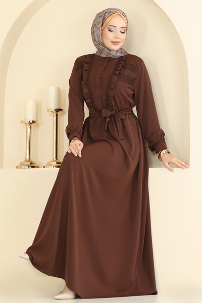 A.S.N. - Dress 332ASN888-MS Brown - 427475