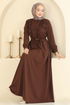 Dress 332ASN888-MS Brown - Thumbnail