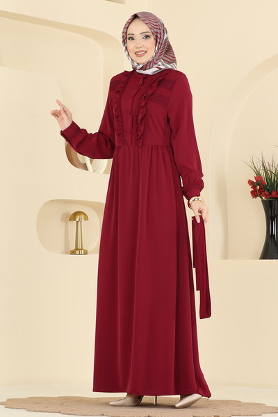 A.S.N. - Dress 332ASN888-MS Burgundy - 427438