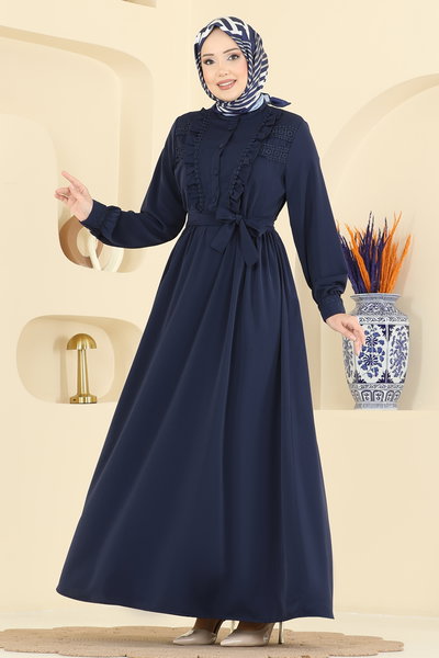 A.S.N. - Dress 332ASN888-MS Navy Blue - 427486