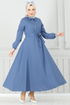 Dress 333MSA980-MS Indigo - Thumbnail