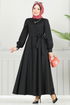 Dress 3348CR1136-MS Black - Thumbnail