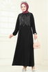 Dress 3401UZ662-MS Black - Thumbnail