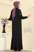 الفستان أسود 3440UZ662-MS - Thumbnail