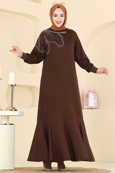 U.Z. - Dress 3440UZ662-MS Brown - 415377