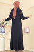 Dress 3440UZ662-MS Navy Blue - Thumbnail