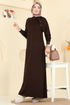 Dress 3455UZ662-MS Brown - Thumbnail