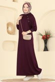 U.Z. - Dress 3455UZ662-MS Burgundy