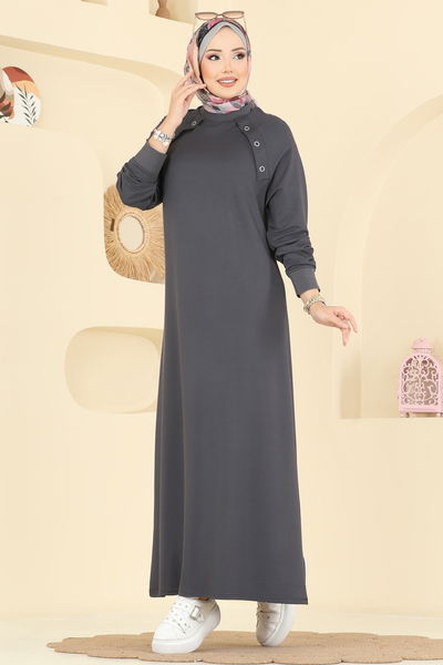 U.Z. - الفستان رمادي 3455UZ662-MS - 418406