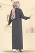 الفستان رمادي 3455UZ662-MS - Thumbnail