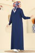 Dress 3455UZ662-MS Indigo - Thumbnail