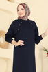 Dress 3455UZ662-MS Navy Blue - Thumbnail