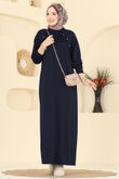 U.Z. - Dress 3455UZ662-MS Navy Blue
