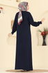 Dress 3455UZ662-MS Navy Blue - Thumbnail
