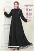 Dress 380DVL817-MS Black - Thumbnail