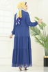Dress 380DVL817-MS Indigo - Thumbnail