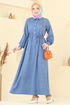 Dress 381DVL817-MS Indigo - Thumbnail