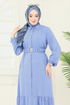 Dress 382DVL817-MS Baby Blue - Thumbnail