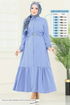 Dress 382DVL817-MS Baby Blue - Thumbnail