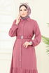Dress 382DVL817-MS Dark Rose Dusky - Thumbnail
