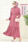 D.V.L. - Dress 382DVL817-MS Dark Rose Dusky