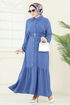 Dress 382DVL817-MS Indigo - Thumbnail