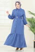 Dress 382DVL817-MS Indigo - Thumbnail