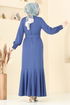 الفستان ازرق 397DVL817-MS - Thumbnail