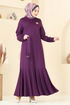 Dress 397DVL817-MS Purple - Thumbnail