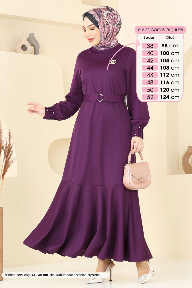 Dress 397DVL817-MS Purple