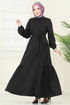 الفستان أسود 401DVL817-MS - Thumbnail