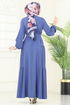 Dress 401DVL817-MS Indigo - Thumbnail