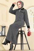 K.L.B. - Dress 4020KLB1050-MS Anthracite