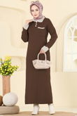 K.L.B. - Dress 4020KLB1050-MS Brown