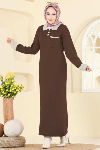 K.L.B. - Dress 4020KLB1050-MS Brown - 405823