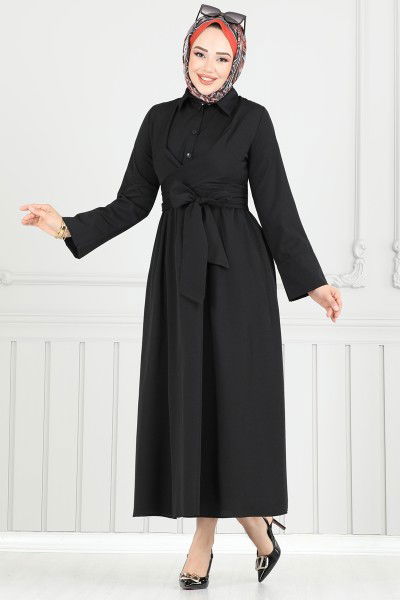 A.R.T. - الفستان أسود 402ART1138-MS