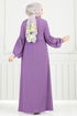 Dress 405DVL817-MS Dark Lilac - Thumbnail