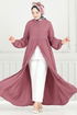 Dress 405DVL817-MS Dark Rose Dusky - Thumbnail