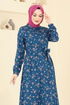 Dress 4065ZNN863-MS Indigo - Thumbnail