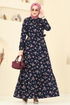 Dress 4065ZNN863-MS Navy Blue - Thumbnail