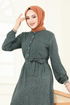 Dress 4068ZNN863-MS Almond Green - Thumbnail