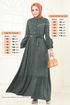 Dress 4068ZNN863-MS Almond Green - Thumbnail