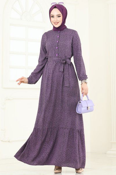 Z.N.N. - Dress 4068ZNN863-MS Dark Lilac