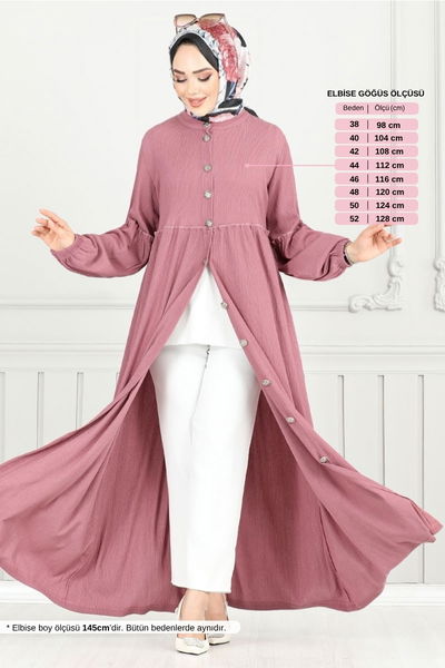 MRV D.V.L. - Dress 406DVL897-M Dark Rose Dusky - 356895