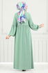 Dress 406DVL897-M Light Mint - Thumbnail